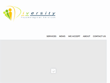 Tablet Screenshot of diversitypsychologicalservices.com